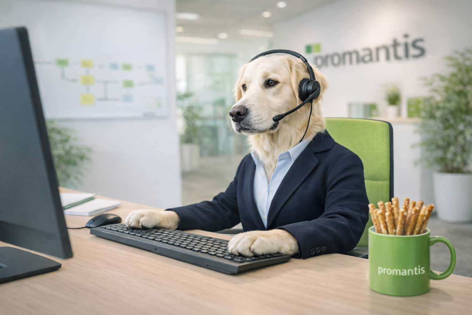 SAP Goldie promanis Service Dog